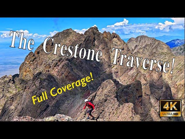 The Crestone Traverse, 14,203'! Epic Class 5 Climbing, Sangre de Cristo Mountains Colorado [4K UHD]