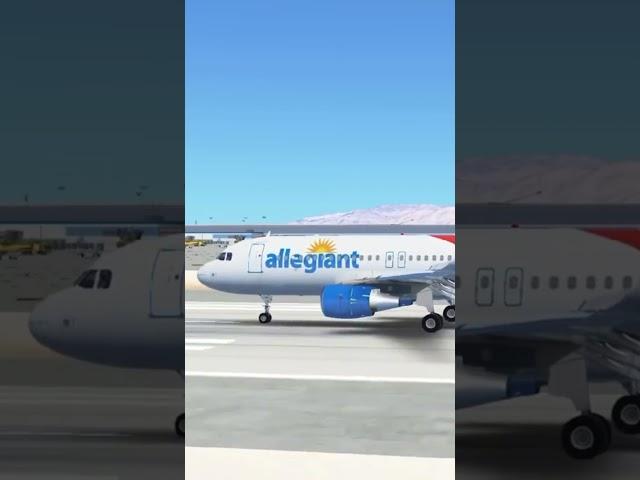 Firm Las Vegas Landing | Allegiant A320 | Infinite Flight