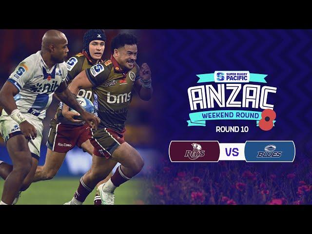 HIGHLIGHTS | REDS v BLUES | Super Rugby Pacific 2024 | Round 10