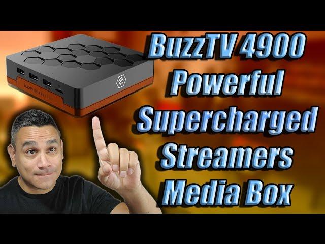 2021 The Most POWERFUL SUPERCHARGED Streamers Device BuzzTV 4900