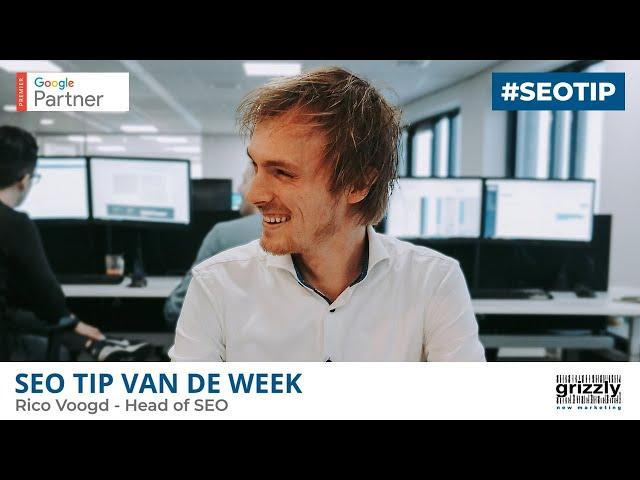 Seo tip van de week #2