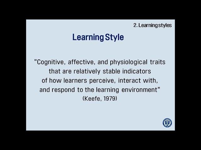 SLA & Learning Style