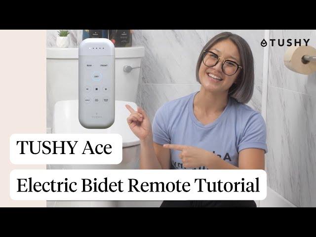 How to Use TUSHY Ace Remote Tutorial (Basic and Double-Tap Functions!)