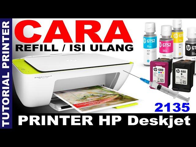 Cara Refill Hp Deskjet 2135, cara isi ulang tinta cartridge 3775 3776 3777, refill catridge hp 3775