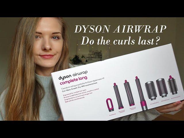 Dyson Airwrap Long - Unboxing, First impressions & Do the curls last?