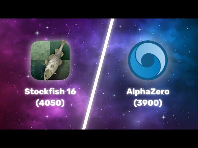 Stockfish 16 vs AlphaZero