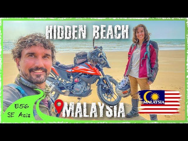 Malaysia’s SECRET BEACH | 40 KMs of Southeast Asia’s Most Deserted Oceanside  [SE E56]