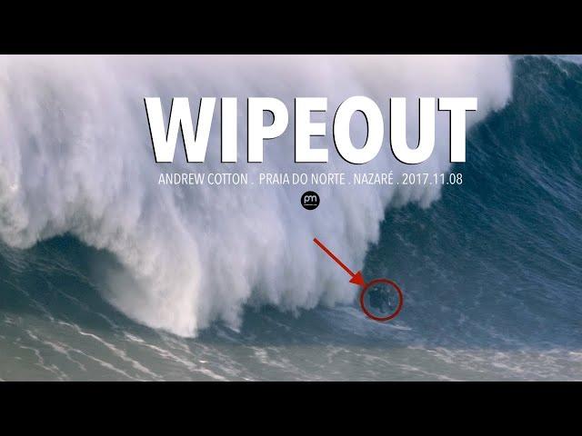 Andrew Cotton's BIGGEST WIPEOUT of the Year - WSL Big Wave Awards Winner 2017/2018