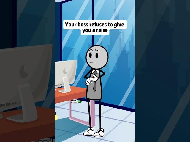Your boss refuses to give you a raise #animations #manager #workmotion