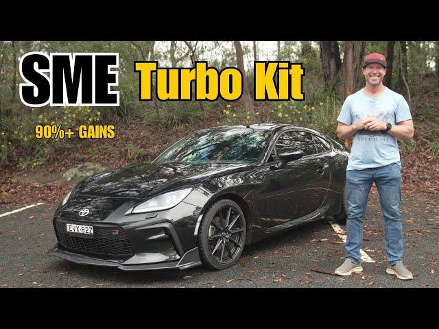 True BOLT-ON SME TURBO KIT for the GR86/BRZ Over 90% Gains EASILY