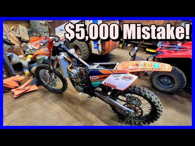 KTM 450 Rebuild