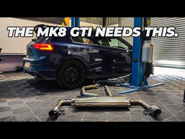 THE PERFECT OEM+ VW MK8 GTI EXHAUST | MILLTEK OPF BACK