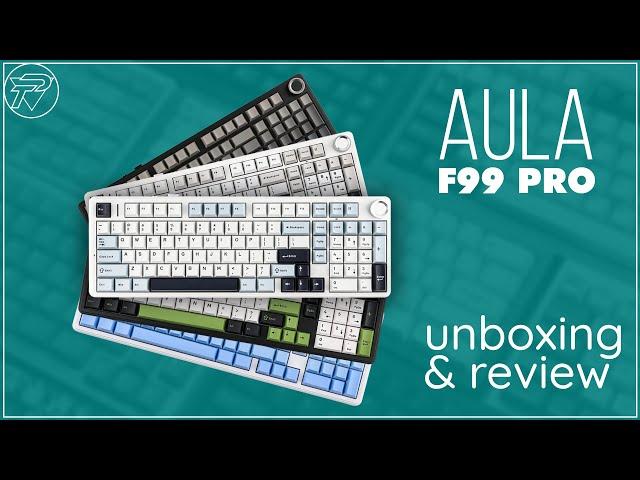 AULA F99 PRO Unboxing & Review