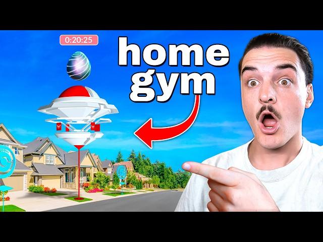 I made a HOME GYM in Pokémon GO