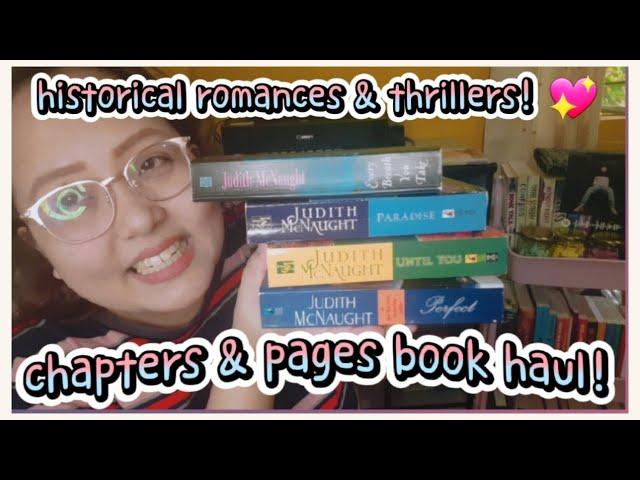 Chapters & Pages Book Haul | I shopped for some thrillers & historical romance!