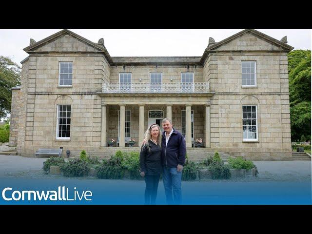 Inside Rosewarne House in Camborne that took ten years to restore to its former glory