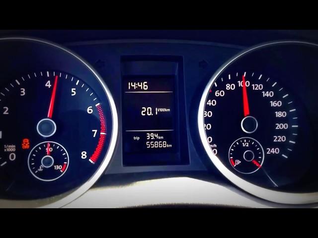 VW Golf 6 1.4 59 kW/ 80 hp 0-100 km/h 17"