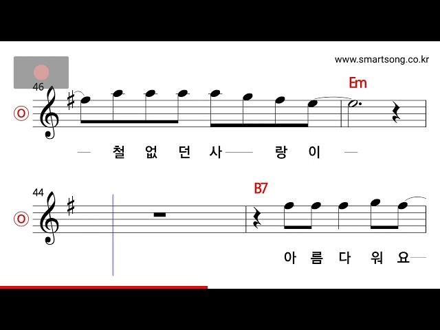 홍수철 - 철없던 사랑 MR