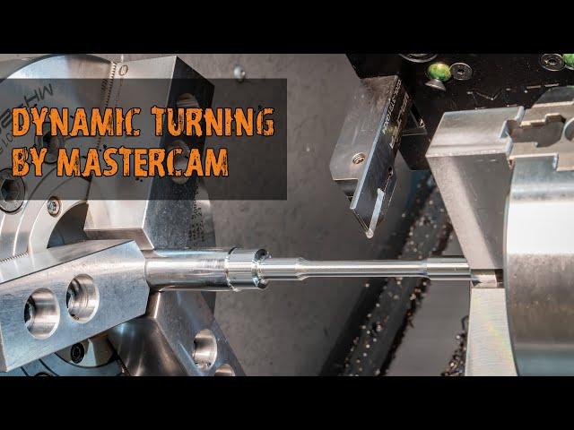 Dynamic Turning by Mastercam Lathe | Haas ST-20Y | Koneistus dynaaminen sorvaus