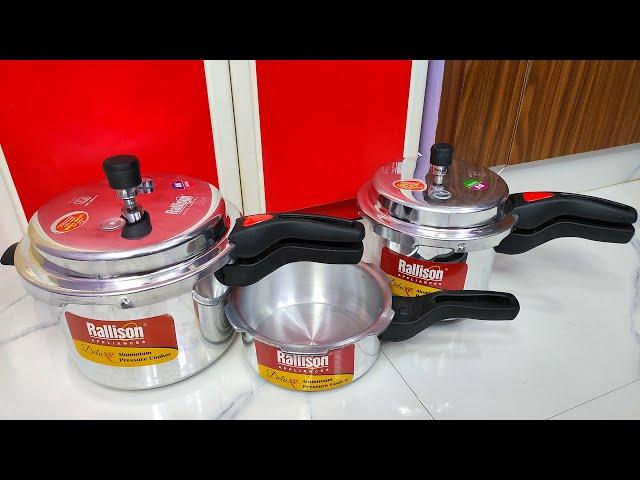 Rallison Appliances Deluxe Aluminium Pressure Cooker Unboxing & Review | Best Pressure Cooker