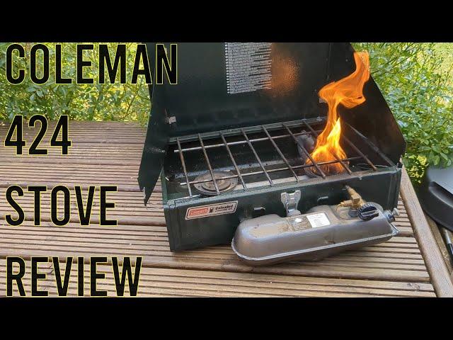 Coleman 424 dual burner stove review