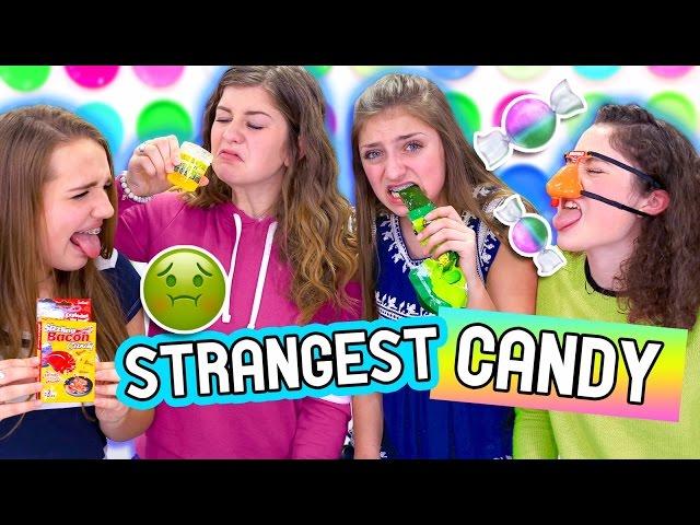 WORLD'S WEIRDEST CANDY | Kamri Noel