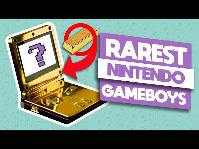 The World's RAREST Nintendo Gameboys