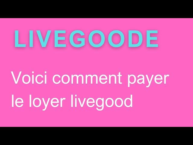 LiveGood ? Comment J'ai Payé le Loyer de mes 5 Premier filleule