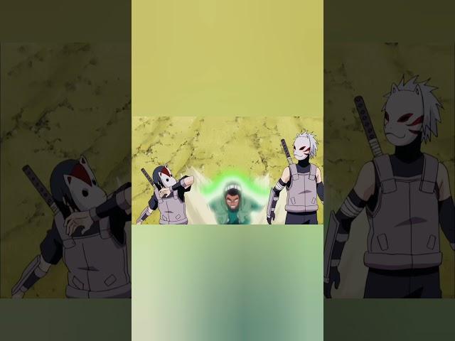 Itachi admires Might Guy