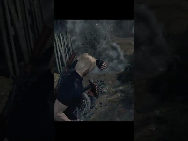 (Professional) Savage Mutt No Damage Fast Kill [Resident Evil 4 Remake] - #Shorts
