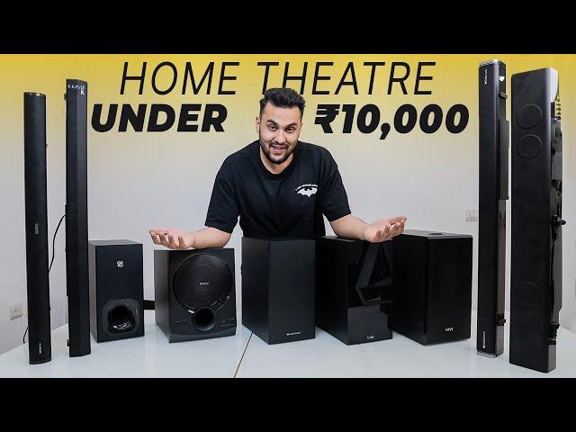 I Bought THE BEST 5 HOME THEATRES under ₹10,000 - WORST to BEST !