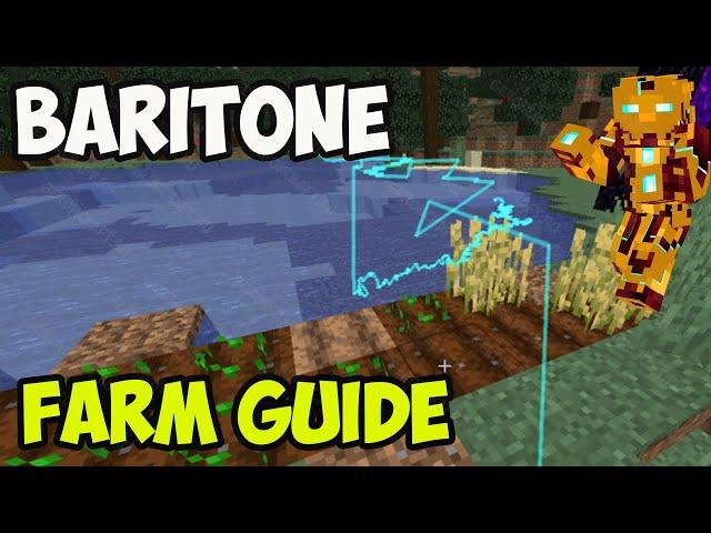 Minecraft Farm with Baritone (SUPER EASY) | Minecraft Baritone Farm 1.21.3