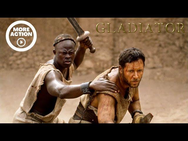 Gladiator - Maximus and Juba show their worth in the arena