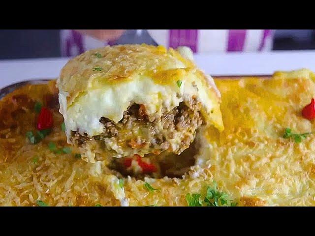 ESCONDIDINHO DE MANDIOCA COM CARNE MOÍDA| CREMOSO DERRETE NA BOCA