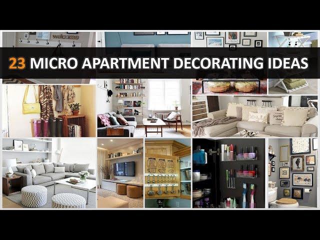 23 Micro Apartment Decorating Ideas - DecoNatic