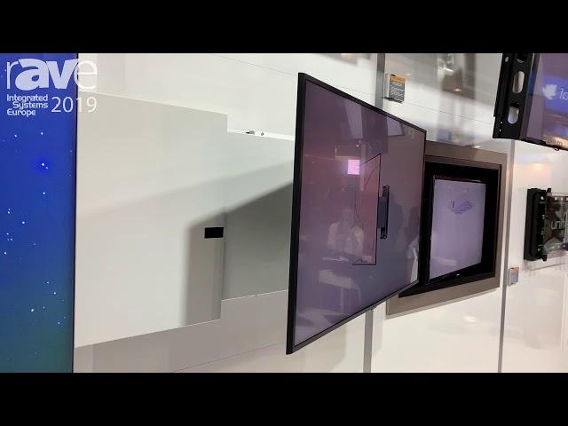 ISE 2019: Unitech Systems Demos a Hidden Flat Panel Wall Extension System Using a False Wall