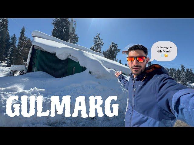 GULMARG in 6th March ️|| Gulmarg Kashmir In March || Teli’s Tanveer vlogs