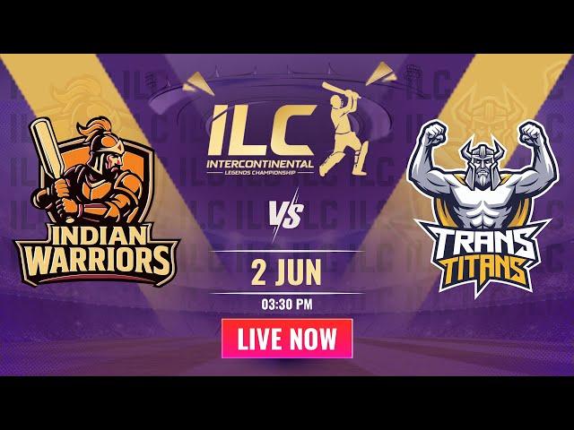 CRICKET LIVE: ILC Match 12 - Indian Warriors Vs Trans Titans | 2nd June 2025 | Firebird Universe
