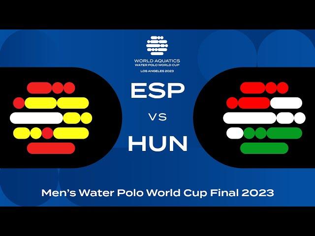 Semi-Final 1 | ESP vs HUN | Men’s Water Polo World Cup Final 2023