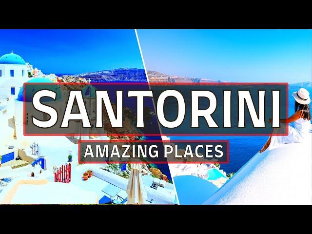 SANTORINI, GREECE 2024 | TOP 10 BEST PLACES to VISIT in SANTORINI, Greece