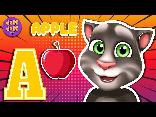 Cartoon ABC Phonics Song for Toddlers | 123 Numbers and Colors Song - Nursery Rhymes