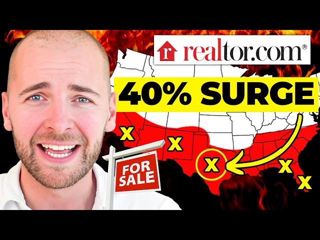 “Homes are piling up”. Realtor.com reports 40% spike in Homes for Sale.