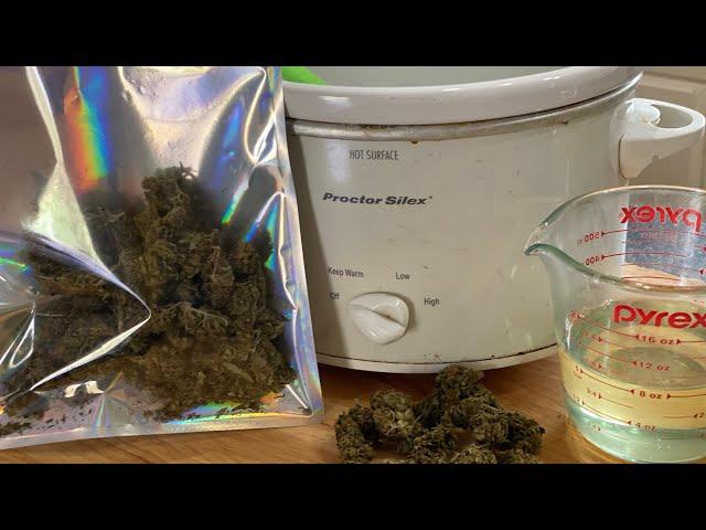 How to make CBD oil with a Crock Pot!