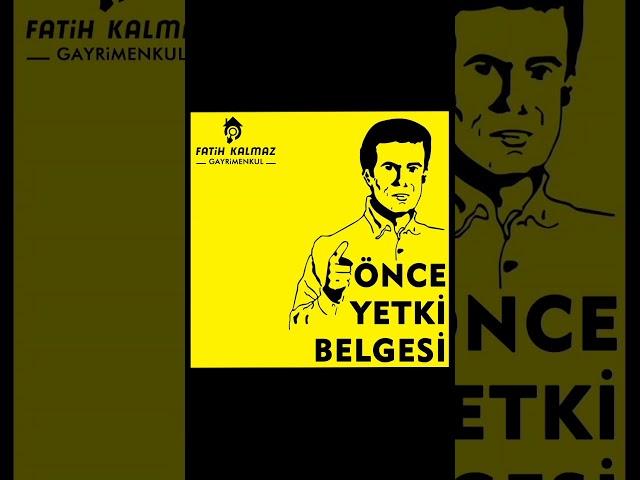 Emlakta iş güvenliği için, önce yetki belgesi  ..#emlak  #emlakçı #işgüvenliği #yetkibelgesi