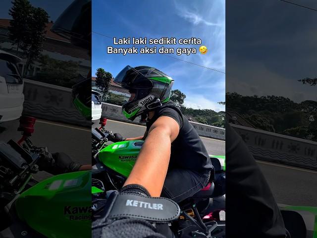 The real biker - not just talkative #trendingshorts #zx25r #zx25rr
