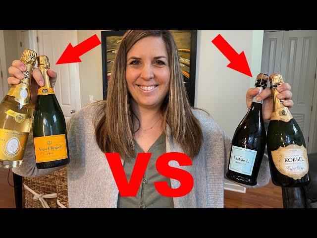 Cheap VS Expensive Champagne Taste Test! (Cristal Worth it?!)