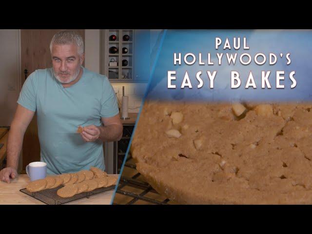 Baking Delicious Peanut Butter Cookies | Paul Hollywood's Easy Bakes