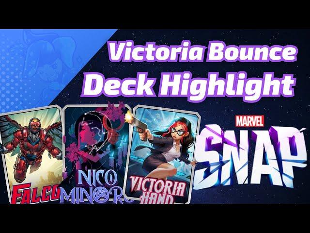 Victoria Hand Bounce plays all my favorite cards in Marvel SNAP | Deck Highlight