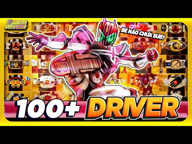 TOÀN BỘ 100+ THIẾT BỊ BIẾN HÌNH CỦA KAMEN RIDER