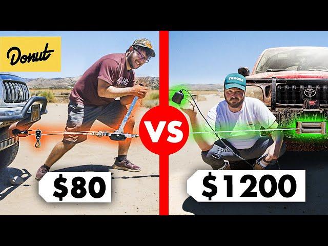 $1200 Electric Winch vs. $80 Manual Come-Along